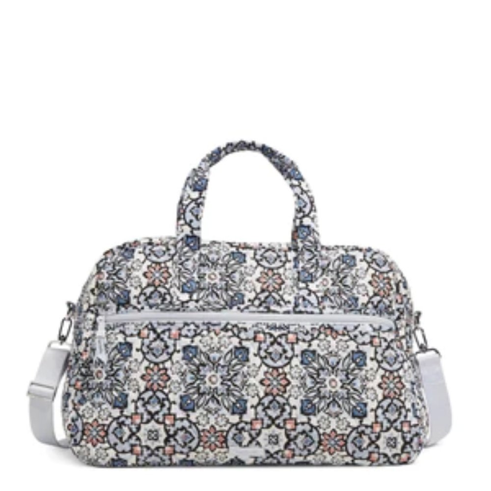 NWT Vera Bradley LISBON MEDALLION Medium Traveler Carry On Bag